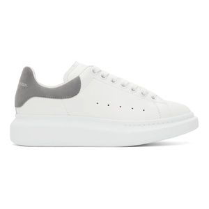 ALEXANDER MCQUEEN WHITE & GREY SNEAKERS